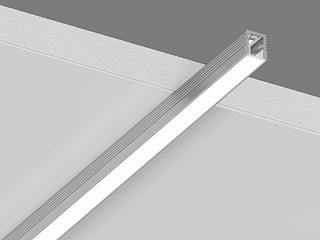 Алюминиевый профиль SF-0709, накладной П-образный 2м