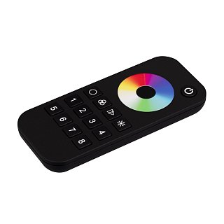 INTELLIGENT ARLIGHT Пульт SMART-SPI-801-52-8SC-RGBW-SUF Black (3V, 2.4G) (IARL, IP20 Пластик, 5 лет)