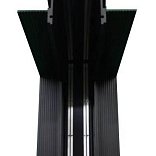 Коннектор угловой настенно-потолочный встраиваемый SY Черный Муар , Серебро, SY-601901-RC-CN-2-BLMR-PCB