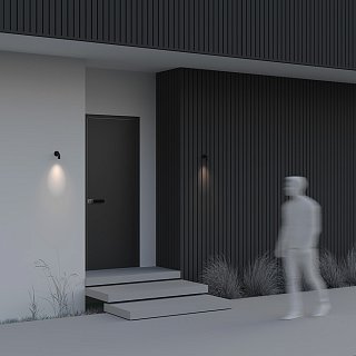 Настенный светильник (бра) Sleek 3000К 2Вт IP 65