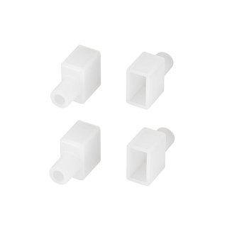 Заглушка WPH-FLEX-0613-SIDE WHITE с отверстием (Arlight, Силикон)