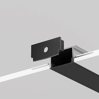 Комплект заглушек (для профиля 61×14) 2 шт., ALM-6114-B-EC 642013