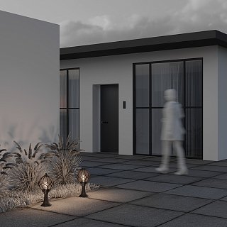 Ландшафтный светильник Via E27х1 60Вт IP 44