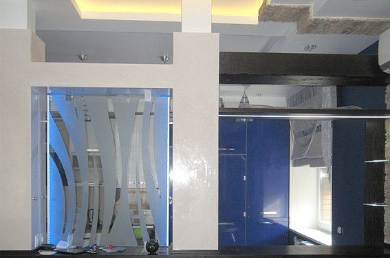 Освещение перегородок в квартире