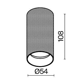 Потолочный светильник Artisan GU10 1x10Вт