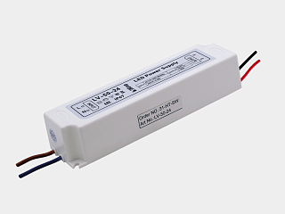 Блок питания для светодиодных лент IP 67 пластик 50 W, 24V, LV-50-24