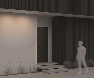 Потолочный светильник Zon IP 3000K 15Вт IP 65