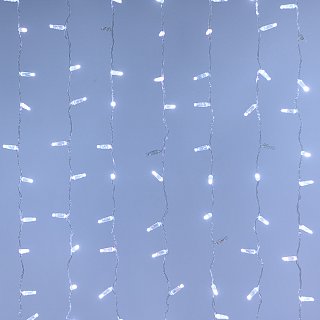 Светодиодная гирлянда ARD-CURTAIN-CLASSIC-2000x1500-CLEAR-360LED-BLINK White (230V, 60W) (Ardecoled, IP65)