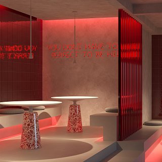 Гибкий неон 10x4 24В 9,6 Вт/м Red IP67 5м