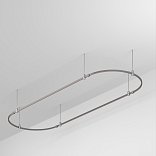 Основание ART-APRIORI-OVAL-ROD-800-3000x1000 (TN) (Arlight, IP20 Металл, 3 года)