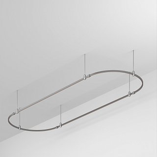 Основание ART-APRIORI-OVAL-ROD-800-3000x1000 (TN) (Arlight, IP20 Металл, 3 года)