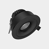 Светильник  встраиваемый наклонный, серия MINI COMBO, Черный, 8Вт, IP20, Теплый белый (3000К), DL-MINI-0801-38-BL-8-WW