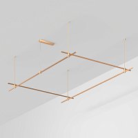 Основание ART-APRIORI-RECTANGLE-ROD-800-3000x2000 (GD) (Arlight, IP20 Металл, 3 года)