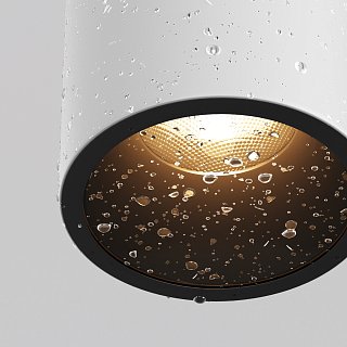 Уличный трековый светильник Alfa Elasity IP 3000K 16Вт 38° белый