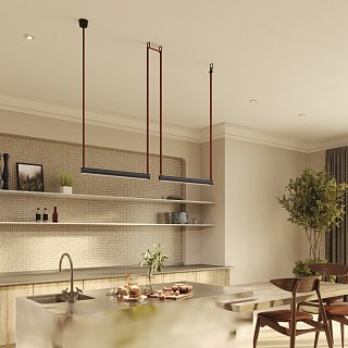 Подвесной светильник Points Parity 3000K 24Вт 36° черный