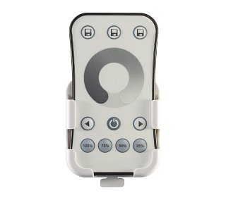 Пульт 1-зоновый для диммера ELFLED R6-1, 2.4G, белый