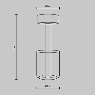 Аккумуляторный светильник AI Collaboration 2200-4000К 3Вт