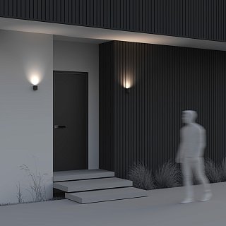 Настенный светильник (бра) Slat GU10х1 10Вт IP 54