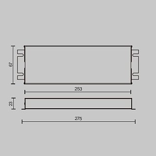 Источник напряжения Triac 24В 200Вт IP 67