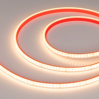 Светодиодная лента герметичная DOT-PFS-X160-10mm 24V Warm2700 (12 W/m, IP68, 5m) (Arlight, 5 лет)