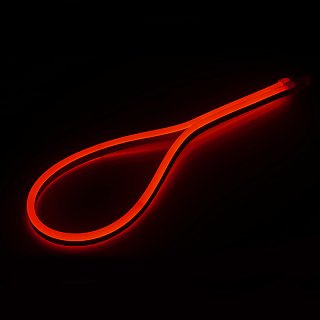 Образец Гибкий неон ARL-CF2835-Mini-24V Red (16x8mm)-0.9m (Arlight, -)