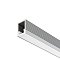 Алюминиевый профиль накладной 8×9 (Серебро, 2 м), ALM-0809-S-2M
