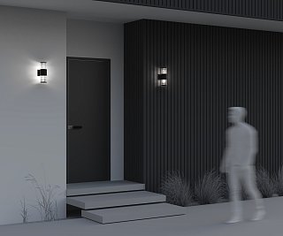 Настенный светильник (бра) Bronx E27х2 60Вт IP 54