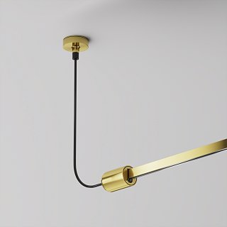 Ввод питания боковой Flarity латунь