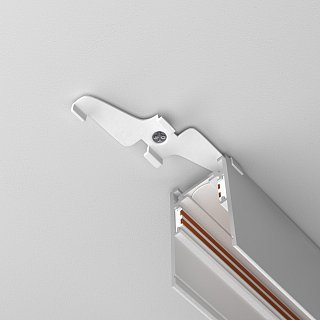 Фиксатор для накладного монтажа Exility белый, 2шт