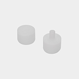 Комплект заглушек (с прямым выводом и без отверстия) для неоновой ленты 360° D25 END-I-360