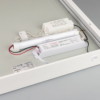 Панель IM-EMERGENCY-3H-S600x600-40W Warm3000 (WH, 120 deg, 230V) (Arlight, IP40 Металл, 2 года)