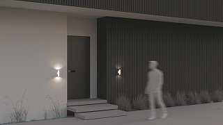 Настенный светильник (бра) Bowery GU10х2 50Вт IP 54