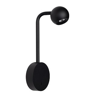 Светильник SP-OTTORI-LONG-WALL-6W Warm3000 (BK, 30 deg, 230V) (Arlight, IP20 Металл, 3 года)