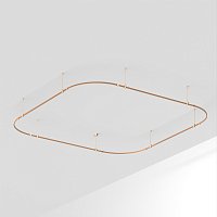 Основание ART-APRIORI-QUADRAT-SOFT-ROD-400-3500x3500 (GD) (Arlight, IP20 Металл, 3 года)