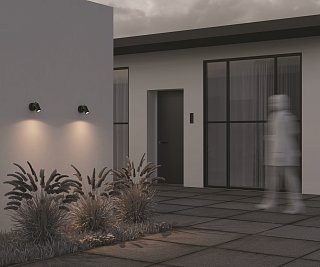 Настенный светильник (бра) Scope GU10х1 50Вт IP 65