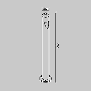 Ландшафтный светильник Hagen 3000К 5Вт IP 65