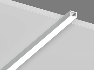 Накладной алюминиевый профиль Design LED LS1613, 2500 мм, анодированный, LS.1613-R