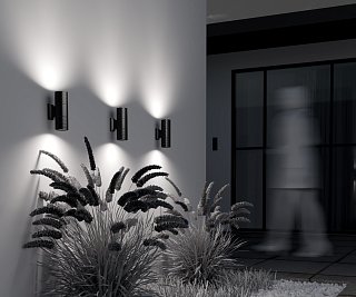 Настенный светильник (бра) Bowery GU10x2 50Вт IP 54