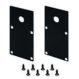 Заглушка LINE-S-3667 BLACK с отверстием (Arlight, Металл)