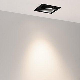 Светильник MS-VORTEX-BUILT-S117x117-20W Day4000 (BK-BK, 40 deg, 230V) (Arlight, IP20 Металл, 5 лет)