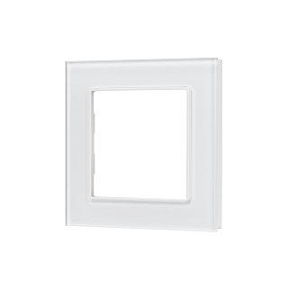 Рамка стеклянная FRM-GLARE-GS-1-WH (Arlight, -)