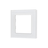 Рамка стеклянная FRM-GLARE-GS-1-WH (Arlight, -)