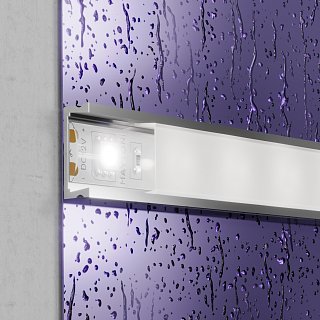 Светодиодная лента 12В 5050 14,4Вт/м 6000K 5м IP65