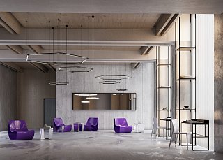 Светильник Larc для системы освещения Shelf 3000К 13Вт 360°