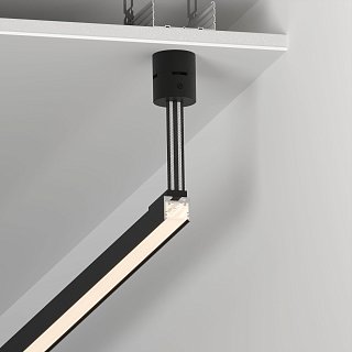 Профиль SL-LINE-2522-2500 BLACK (Arlight, Алюминий)