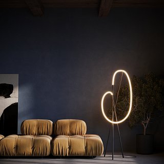 Напольный светильник (торшер) Crochet 3000К 36Вт