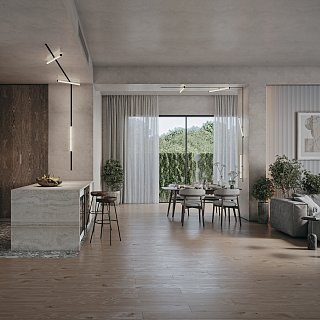 Трековый светильник LARC Exility 3000K 25Вт 360°