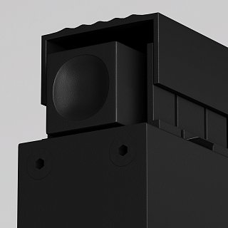 Уличный трековый светильник Basis Exility IP 3000К 12Вт 120° черный