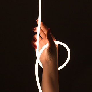 Светодиодная лента герметичная LUNA-X960-D8mm 24V Warm3000 (8 W/m, IP65, 360deg, 5m) (Arlight, -)