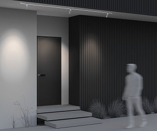 Уличный трековый светильник Focus Led Elasity IP 3000K 16Вт 45° белый